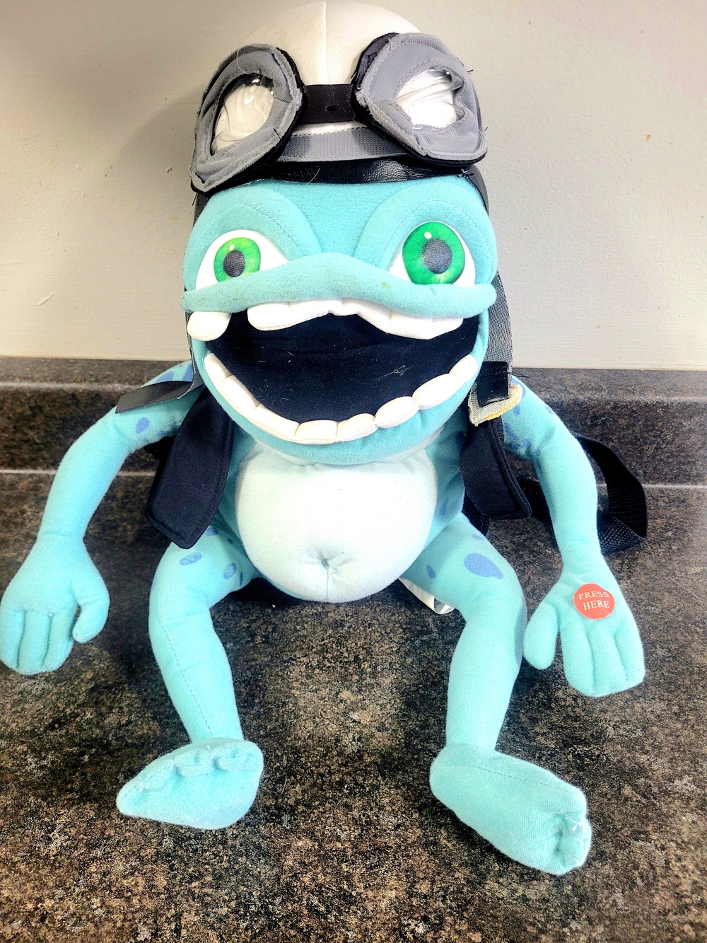 Y2K The Annoying Thing Crazy Frog Plush 18inch